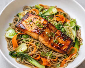 Miso Ginger Salmon
