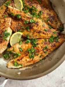 Shallot & Herb Branzino