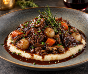 FRENCH BEEF BOURGUIGNON RAGÙ