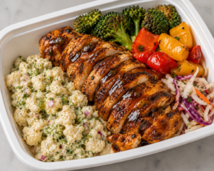 Carolina Gold Chicken & Southern “Potato” Salad
