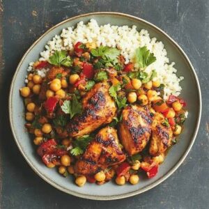 Apricot Harissa Chicken