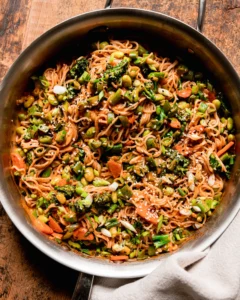Gochujang Steak & Kimchi Noodles