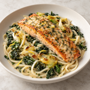 LEMON WHITE MISO SALMON