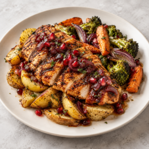 SMOKED PAPRIKA & POMEGRANATE CHICKEN