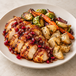 SMOKED PAPRIKA & POMEGRANATE CHICKEN