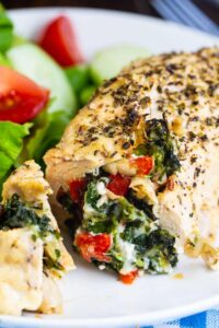  Artichoke Pesto Stuffed Chicken