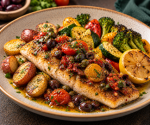 PROVENÇAL TOMATO & OLIVE BRANZINO