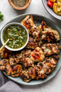 Tomatillo Chimichurri Free Range Chicken