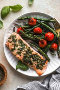 Fig Glazed Balsamic Salmon