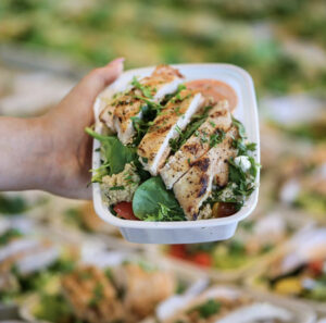 Lemon Herb Chicken Frisee Salad