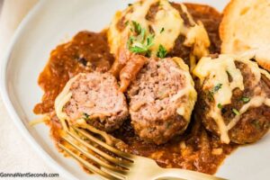 French Onion Meatballs
