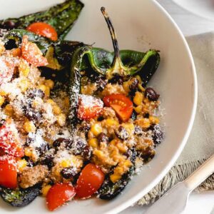 Keto Spiced Turkey & Summer “Corn”