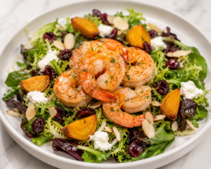 Citrus Shrimp Frisée Salad
